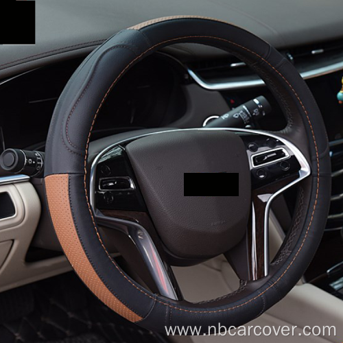 First Layer Stitching Car Cover Steering Wheel